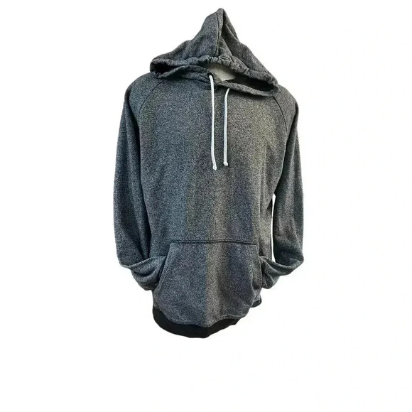 H&M GRAY MENS HOODIE REGULAR FIT SIZE LARGE - Picture 1 of 5